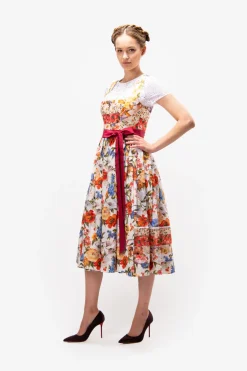 SPORTALM Dirndl*Dirndl mit Blumendruck