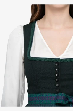 SPORTALM Blusen*Dirndlbluse mit V-Ausschnitt