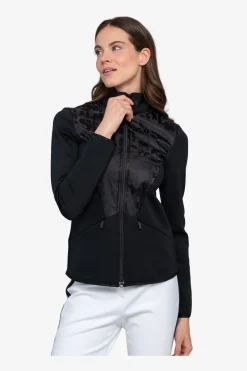 Damen SPORTALM First Layer / Mid Layer*Jacke mit Stehkragen
