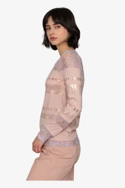 SPORTALM Sweatshirts*Langarm-Shirt mit Rundhalsausschnitt
