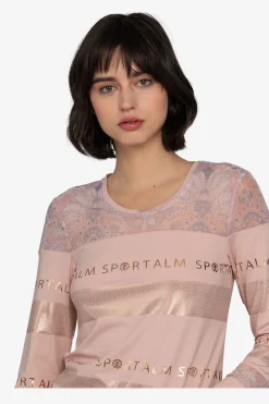 SPORTALM Sweatshirts*Langarm-Shirt mit Rundhalsausschnitt