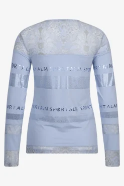 SPORTALM Sweatshirts*Langarm-Shirt mit Rundhalsausschnitt