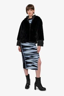 SPORTALM Jacken / Blazer*Plüschjacke mit Kapuze