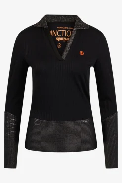 SPORTALM Shirts / Tops*Poloshirt mit V-Ausschnitt