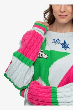 Damen SPORTALM First Layer / Mid Layer*Pullover mit Rundhalsausschnitt