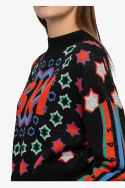 Damen SPORTALM First Layer / Mid Layer*Pullover mit Stehkragen