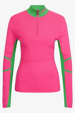 Damen SPORTALM First Layer / Mid Layer*Pullover mit Stehkragen
