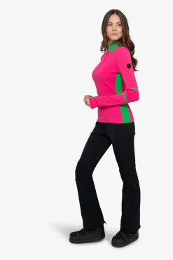 Damen SPORTALM First Layer / Mid Layer*Pullover mit Stehkragen