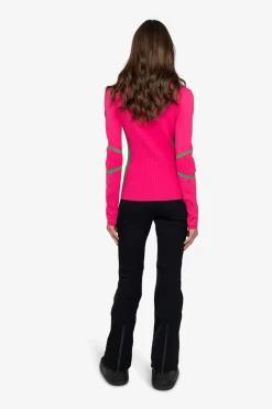 Damen SPORTALM First Layer / Mid Layer*Pullover mit Stehkragen