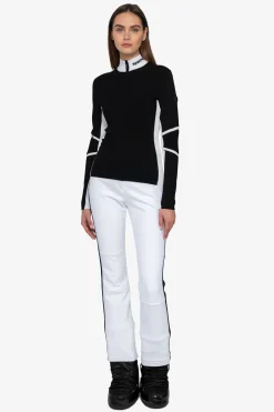 Damen SPORTALM First Layer / Mid Layer*Pullover mit Stehkragen