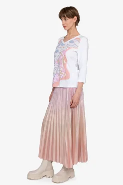 SPORTALM Shirts / Tops*Shirt mit rundem V-Ausschnitt