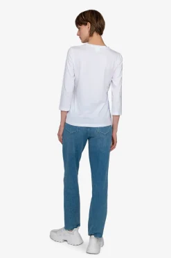 SPORTALM Shirts / Tops*Shirt mit rundem V-Ausschnitt