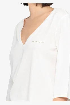 SPORTALM Shirts / Tops*Shirt mit V-Ausschnitt