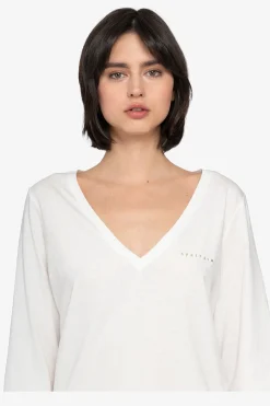 SPORTALM Shirts / Tops*Shirt mit V-Ausschnitt