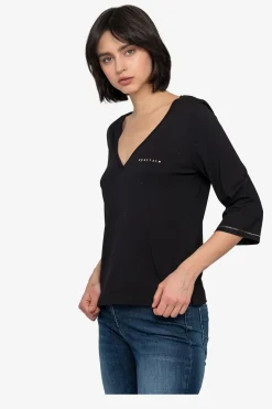SPORTALM Shirts / Tops*Shirt mit V-Ausschnitt
