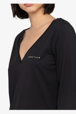 SPORTALM Shirts / Tops*Shirt mit V-Ausschnitt