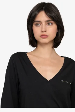 SPORTALM Shirts / Tops*Shirt mit V-Ausschnitt