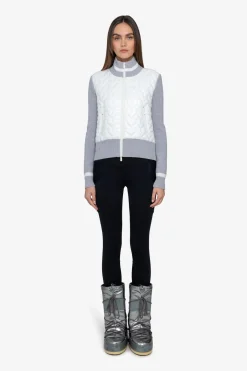 Damen SPORTALM Jacken|Strick*Strickjacke mit Stehkragen