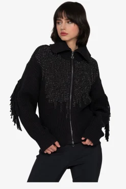 SPORTALM Strick*Strickjacke mit Stehkragen