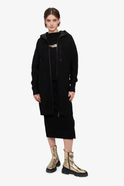 SPORTALM Strick|Jacken / Blazer*Strick-Mantel mit Kapuze
