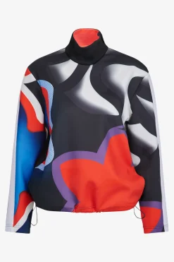 Damen SPORTALM First Layer / Mid Layer*Sweater mit Stehkragen