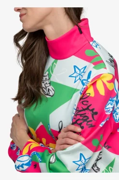 Damen SPORTALM First Layer / Mid Layer*Sweater mit Stehkragen