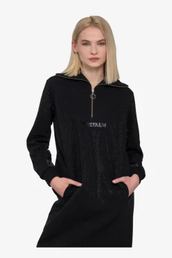 SPORTALM Kleider|Sweatshirts*Sweatkleid mit Stehkragen