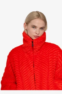 SPORTALM Mäntel|Jacken / Blazer*Unechte Pelzjacke mit Kragen