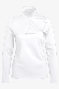 Damen SPORTALM First Layer / Mid Layer*Unterzieher mit Stehkragen