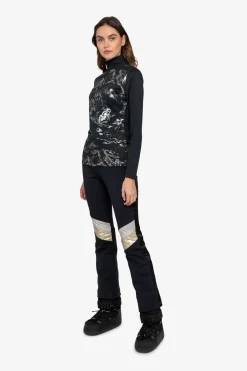 Damen SPORTALM First Layer / Mid Layer*Unterzieher mit Stehkragen