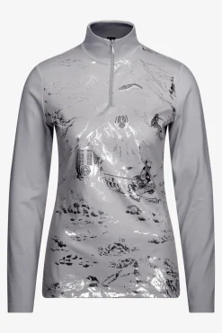 Damen SPORTALM First Layer / Mid Layer*Unterzieher mit Stehkragen