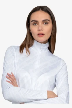 Damen SPORTALM First Layer / Mid Layer*Unterzieher mit Stehkragen
