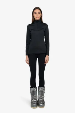 Damen SPORTALM First Layer / Mid Layer*Unterzieher mit Stehkragen