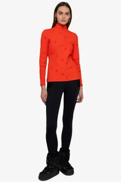 Damen SPORTALM First Layer / Mid Layer*Unterzieher mit Stehkragen
