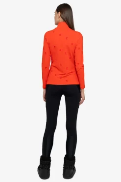 Damen SPORTALM First Layer / Mid Layer*Unterzieher mit Stehkragen