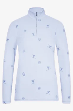 Damen SPORTALM First Layer / Mid Layer*Unterzieher mit Stehkragen