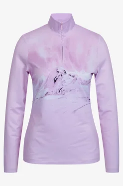 Damen SPORTALM First Layer / Mid Layer*Unterzieher mit Stehkragen