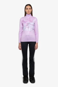Damen SPORTALM First Layer / Mid Layer*Unterzieher mit Stehkragen