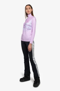 Damen SPORTALM First Layer / Mid Layer*Unterzieher mit Stehkragen