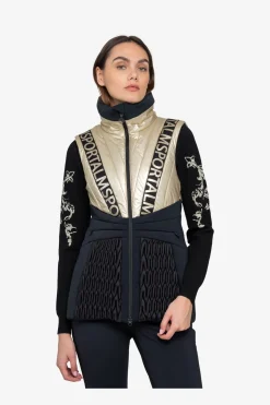 Damen SPORTALM Westen*Weste mit Kragen
